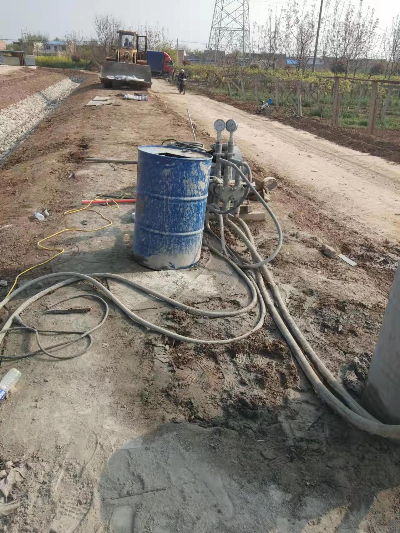 渔薪镇双液注浆